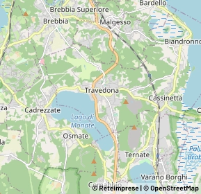 Mappa 21028 Travedona Monate VA, Italia (1.7825)
