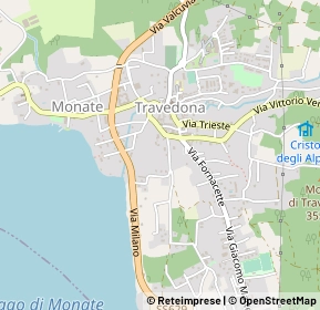 Mappa 21028 Travedona Monate VA, Italia (0.289)