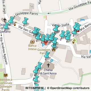 Mappa Via Roma, 23842 Bosisio Parini LC, Italia (0.05185)