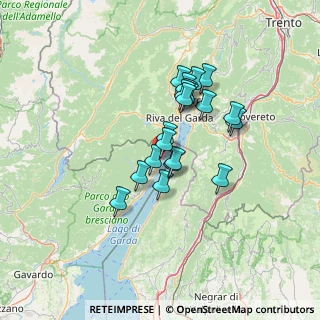 Mappa Hotel Leonardo Da Vinci, 25010 Limone Sul Garda BS, Italia (10.3235)