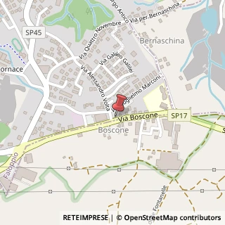 Mappa Via Boscone, 20, 22020 Faloppio, Como (Lombardia)