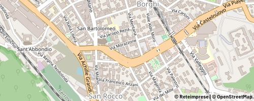 Mappa Como