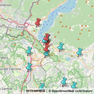 Mappa Viale Giulio Cesare, 22100 Como CO, Italia (4.07615)
