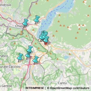 Mappa Viale Giulio Cesare, 22100 Como CO, Italia (2.81333)