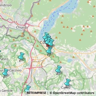 Mappa Viale Giulio Cesare, 22100 Como CO, Italia (4.24333)