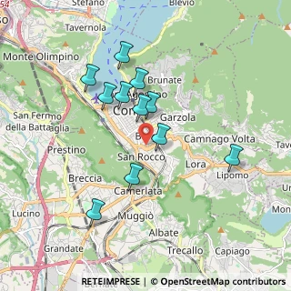 Mappa Viale Giulio Cesare, 22100 Como CO, Italia (1.61727)