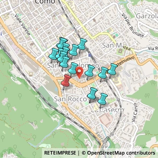 Mappa Viale Giulio Cesare, 22100 Como CO, Italia (0.3335)
