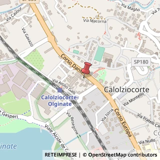 Mappa Corso Dante Alighieri, 43, 23801 Calolziocorte, Lecco (Lombardia)