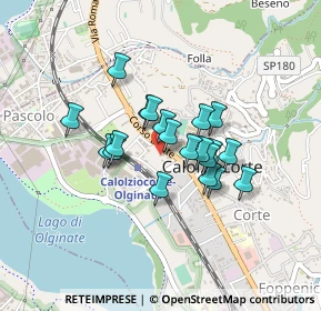 Mappa Via Attilio Galli, 23801 Calolziocorte LC, Italia (0.301)