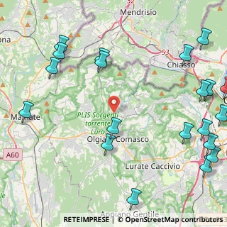 Mappa Via Massimo D'Azeglio, 22020 Como CO, Italia (6.2095)