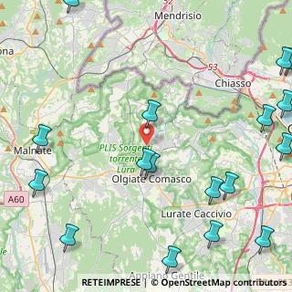 Mappa Via Massimo D'Azeglio, 22020 Como CO, Italia (6.80053)