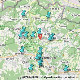 Mappa Via Massimo D'Azeglio, 22020 Como CO, Italia (2.21667)