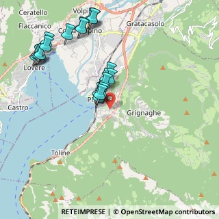 Mappa Via Primo Maggio, 25055 Pisogne BS, Italia (2.2015)