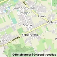 Mapa Borso del Grappa