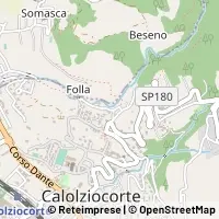Mapa Calolziocorte