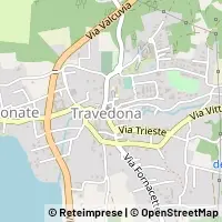 Kort Travedona-Monate