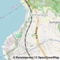 Hartă Vercurago