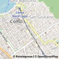 Mapa Como