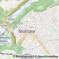Mapa Malnate