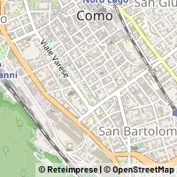 Map Como