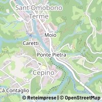 Kartta Sant'Omobono Terme