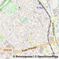 Mapa Erba