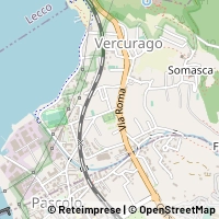 Kaart Vercurago