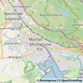 Mappa Monfalcone