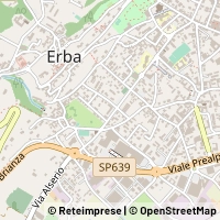 Map Erba