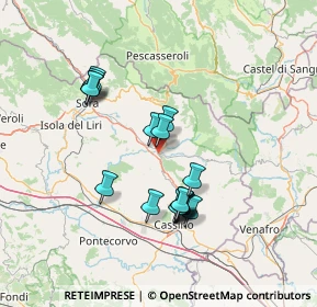 Mappa Via S. Marciano, 03042 Atina FR, Italia (13.41176)