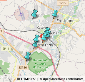 Mappa EX MONTI LEPINI, 03100 Frosinone FR, Italia (1.40182)