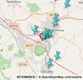 Mappa EX MONTI LEPINI, 03100 Frosinone FR, Italia (3.60818)