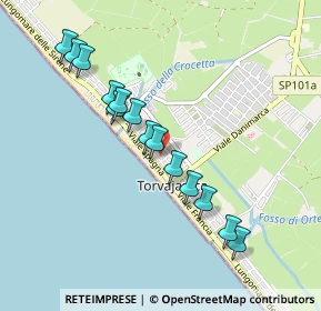 Mappa Via Colonia, 00071 Torvaianica RM, Italia (0.93786)