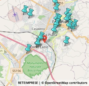 Mappa Via Pier Luigi Giovanni da Palestrina, 03100 Frosinone FR, Italia (2.2015)