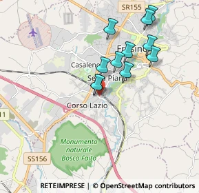 Mappa Via Pier Luigi Giovanni da Palestrina, 03100 Frosinone FR, Italia (1.73545)