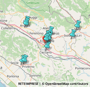 Mappa Via Pier Luigi Giovanni da Palestrina, 03100 Frosinone FR, Italia (11.45462)