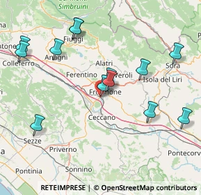 Mappa Via Pier Luigi Giovanni da Palestrina, 03100 Frosinone FR, Italia (18.25308)