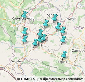 Mappa Pesche, 86097 Pesche IS, Italia (12.41615)