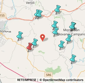 Mappa Via Farnete, 03022 Boville Ernica FR, Italia (4.44923)