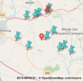 Mappa Via Farnete, 03022 Boville Ernica FR, Italia (4.31917)