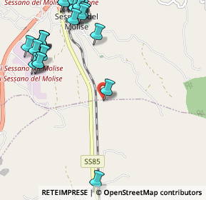 Mappa Loc. Quote c, 86097 Sessano del Molise IS, Italia (1.57857)