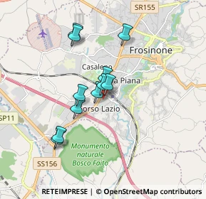 Mappa Via Licinio Refice, 03100 Frosinone FR, Italia (1.49364)
