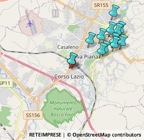 Mappa Via Licinio Refice, 03100 Frosinone FR, Italia (2.17308)