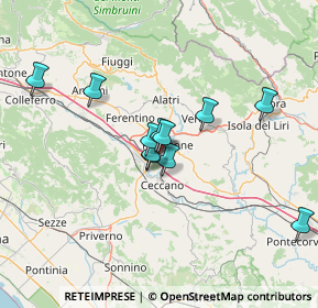 Mappa Via Licinio Refice, 03100 Frosinone FR, Italia (11.77182)