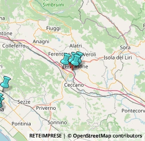 Mappa Via Licinio Refice, 03100 Frosinone FR, Italia (40.42333)