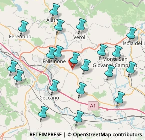 Mappa 03020 Torrice FR, Italia (9.527)