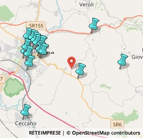 Mappa 03020 Torrice FR, Italia (4.91412)