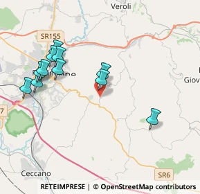 Mappa 03020 Torrice FR, Italia (4.23182)