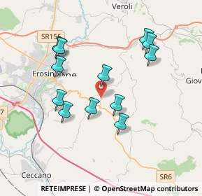 Mappa 03020 Torrice FR, Italia (3.7025)