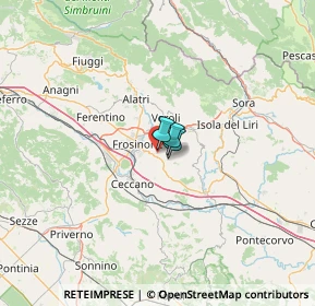 Mappa 03020 Torrice FR, Italia (53.946)